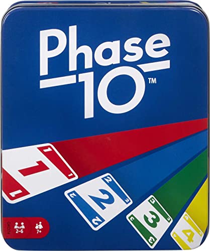 ゲーム盤競り合い 英語 亜米利加 外国で競り合い Mattel Games Phase 10 Card Game with 108 Cards, Makes a Great Gift for Kids, Family or Adult Game Night, Ages 7 Years and Older (Amazon Exclusive)ゲーム盤競り合い 英語 亜米利加 外国で競り合い