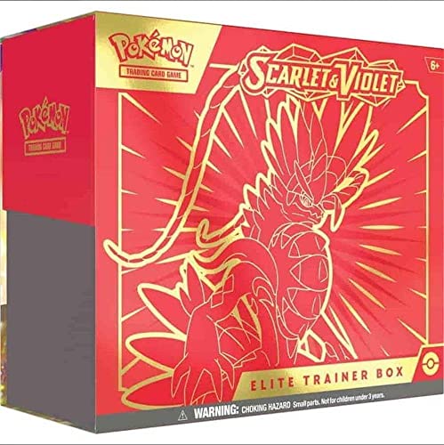 ゲーム盤取り組み 英語 亜米利加 外国で取り組み Pok?mon TCG: Scarlet \u0026 Violet Elite Trainer Box (Miraidon Purple or Koraidon Red, Random Color)ゲーム盤取り組み 英語 亜米利加 外国で取り組み