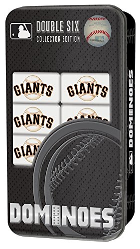 ゲーム盤力くらべ 英語 亜米利加 外国で力くらべ MasterPieces Officially Licensed MLB San Francisco Giants 28 Piece Dominoes Game for Adultsゲーム盤力くらべ 英語 亜米利加 外国で力くらべ