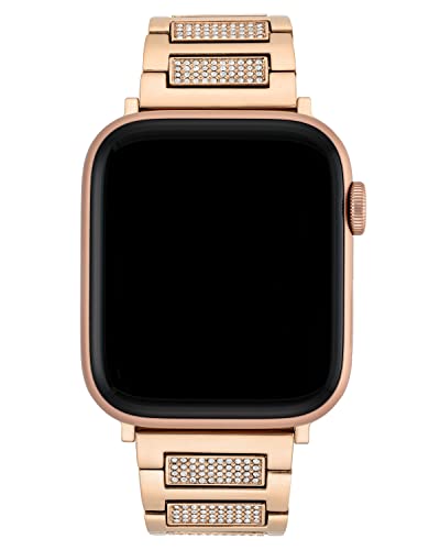 ウォッチ アンクライン レディース Anne Klein Premium Crystal Accented Fashion Bracelet for Apple Watch, Secure, Adjustable, Apple Watch Band Replacement, Fits Most Wristsウォッチ アンクライン レディース