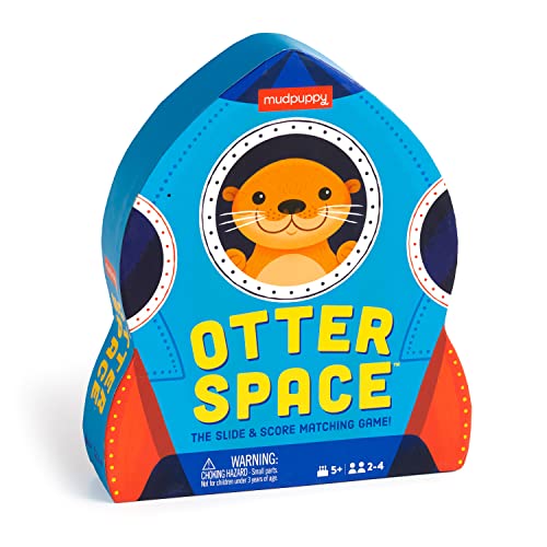 ゲーム盤競り合い 英語 亜米利加 外国で競り合い Mudpuppy Otter Space ? Furry Version of Classic Kids Crazy 8’s Memory Game with Color Matching and Pattern Recognition for Children Ages 5 and Up, 2-4 Playersゲーム盤競り合い 英語 亜米利加 外国で競り合い
