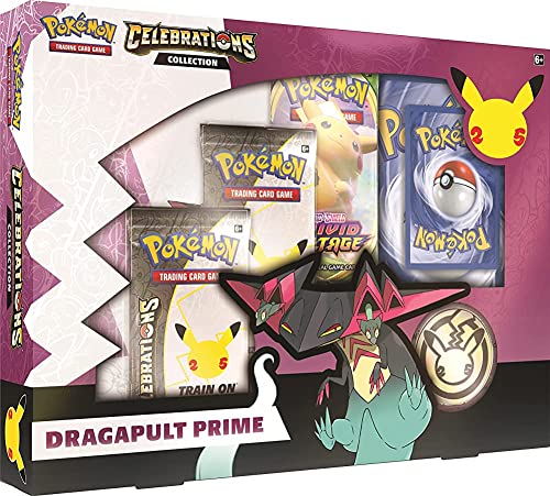 ボードゲーム 英語 アメリカ 海外ゲーム Pok?mon | Celebrations Collection Dragapult Prime | Card Game | Ages 6+ | 2 Players | 10+ Minutes Playing Timeボードゲーム 英語 アメリカ 海外ゲーム