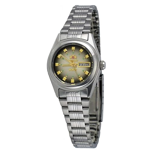 ウォッチ 東洋 レディース ORIENT FNQ1X003X9 Women\u0027s Tri-Star Stainless Steel Brown Dial Self Wind Automatic Watchウォッチ 東洋 レディース