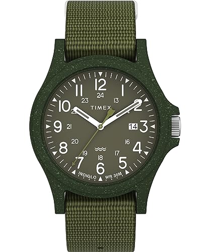 腕時計 タイメックス メンズ Timex Men's Mk1 40mm Watch - Green Strap Dial Case腕時計 タイメックス メンズ｜angelica