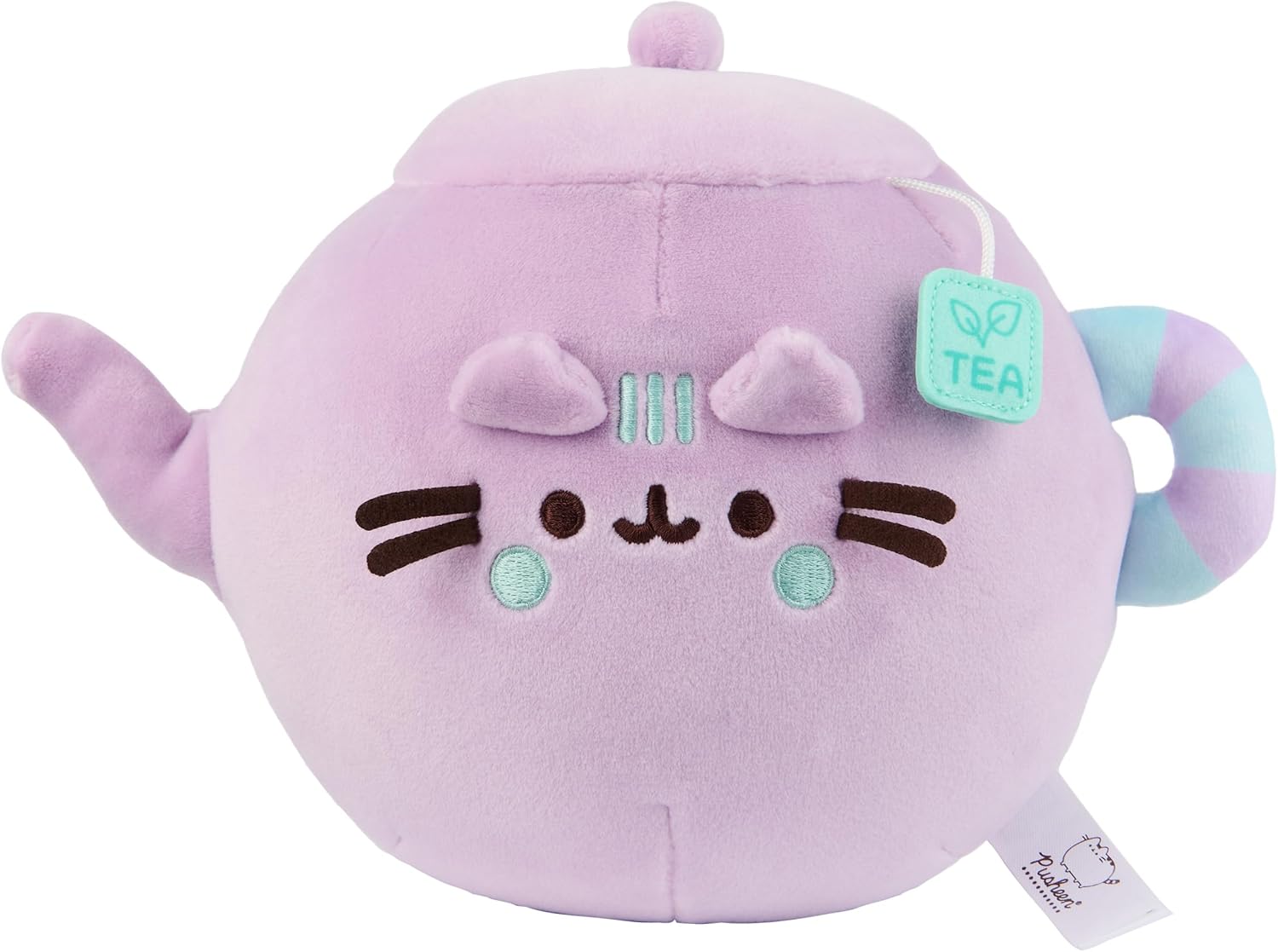 ガンド GUND ぬいぐるみ リアル お世話 GUND Pusheen’s Kitchen: Teapot Squisheen Plush, Squishy Toy Stuffed Animal for Ages 8 and Up, Purple, 6”ガンド GUND ぬいぐるみ リアル お世話|angelica