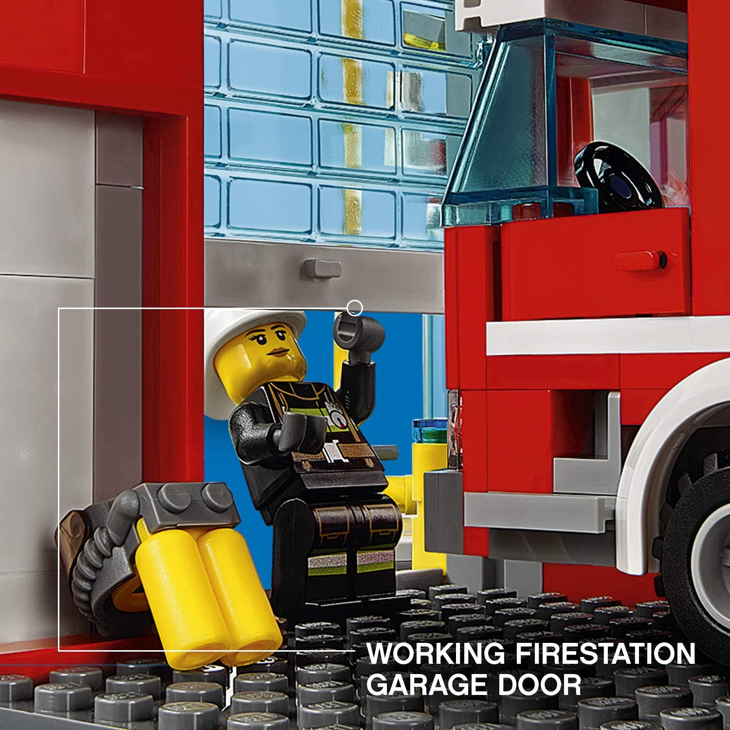 lego city fire fire station 60110