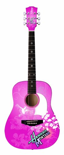 ディズニー アコースティックギター アメリカ海外限定多数 Hmdpa34 Disney Hannah Montana Pink Acoustic 3 4 Sized Guitarディズニー 送料無料