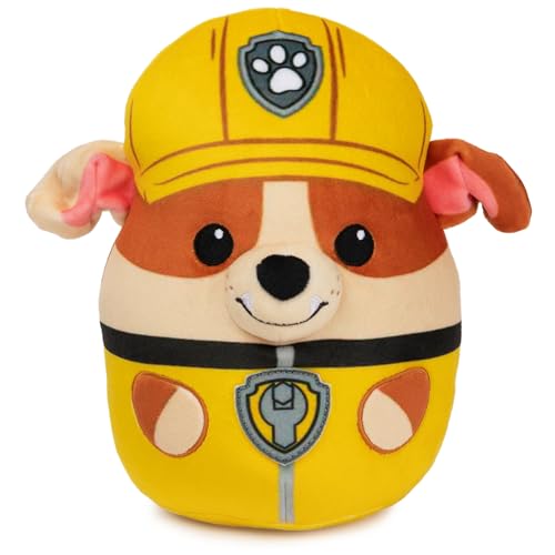 ガンド GUND ぬいぐるみ 本当の お世話 PAW Patrol Rubble Squish Plush, Official Toy from The Hit Cartoon, Squishy Stuffed Animal for Ages 1 and Up, 8”ガンド GUND ぬいぐるみ 本当の お世話