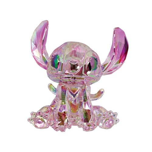 エネスコ Enesco 飾りつけ 室内装飾 外国で模範例 亜米利加 Enesco FACETS Disney Lilo and Stich Angel Figurine, 2.99 Inch, Pinkエネスコ Enesco 飾りつけ 室内装飾 外国で模範例 亜米利加