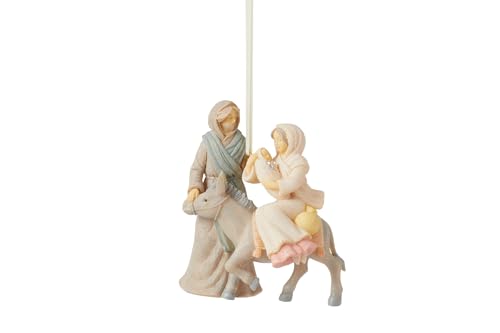 エネスコ Enesco 飾りつけ 室内装飾 外国で模範例 亜米利加 Enesco Foundations The Holy Family Epic Journey Hanging Ornament, 3.5 Inch, Multicolorエネスコ Enesco 飾りつけ 室内装飾 外国で模範例 亜米利加