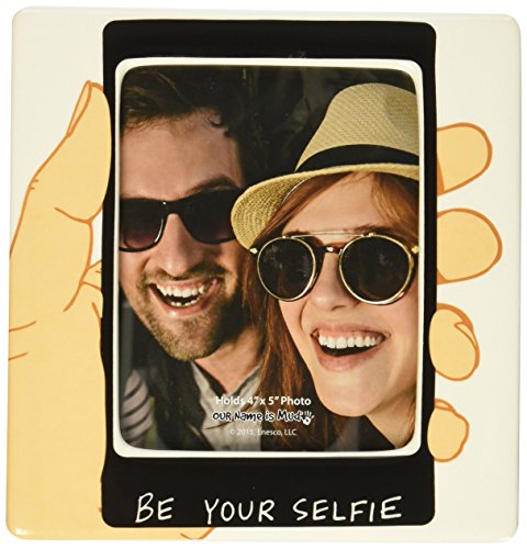 エネスコ Enesco 飾りつけ 室内装飾 外国で模範例 亜米利加 Enesco Selfie Frame, 6\", Multicolorエネスコ Enesco 飾りつけ 室内装飾 外国で模範例 亜米利加"