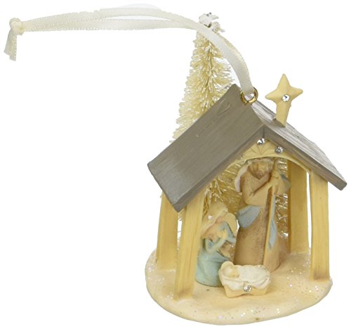 エネスコ Enesco 飾りつけ 室内装飾 外国で模範例 亜米利加 Foundations Mini Nativity Hanging Ornamentエネスコ Enesco 飾りつけ 室内装飾 外国で模範例 亜米利加