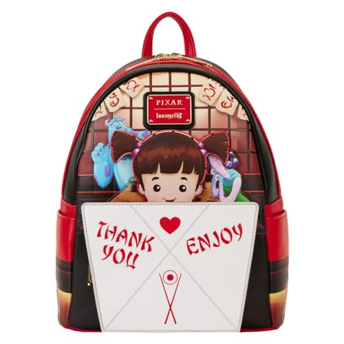 ラウンジフライ アメリカ 日本未発売 バッグ コラボ Loungefly Monsters, Inc. Harryhausen's Takeout Boo Pop-Up Mini Backpackラウンジフライ アメリカ 日本未発売 バッグ コラボ｜angelica