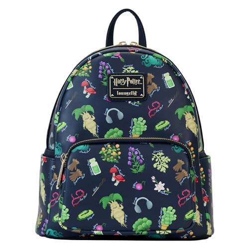 ラウンジフライ アメリカ 日本未発売 バッグ コラボ Loungefly Harry Potter Herbology Mini Backpack Shoulder Bag Purse Greenラウンジフライ アメリカ 日本未発売 バッグ コラボ|angelica
