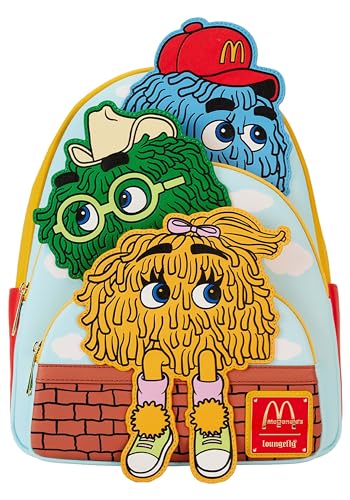 【Loungefly】マクドナルド ロナルド&フレンズ ウォレット Amazon.com: Loungefly Mcdonalds Ronald And Friends Zip