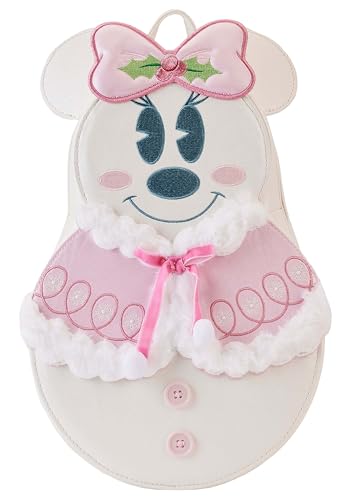 ラウンジフライ アメリカ 日本未発売 バッグ コラボ Loungefly Disney Minnie Pastel Figural Snowman Mini Backpack Disney Standardラウンジフライ アメリカ 日本未発売 バッグ コラボ｜angelica 25,235円