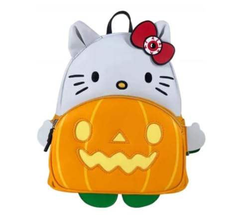ラウンジフライ アメリカ 日本未発売 バッグ コラボ Loungefly Sanrio Hello Kitty Holding Pumpkin Cosplay Mini Backpackラウンジフライ アメリカ 日本未発売 バッグ コラボ|angelica