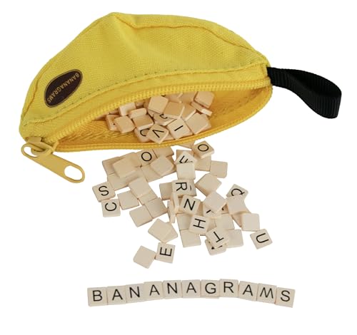 ゲーム盤競り合い 英語 亜米利加 外国で競り合い Worlds Smallest Bananagrams - Family Word Game - Includes: 1 Banana Pouch, 144 Tiles. Recommended for Ages 8 and upゲーム盤競り合い 英語 亜米利加 外国で競り合い