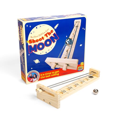 ゲーム盤競り合い 英語 亜米利加 外国で競り合い Shoot The Moon By Relatable, Exciting Strategy Moon Ball Games for Family Gatherings, Balance Game for Kids, Includes 1 Metal Gravity Ball, 1 Shoot The Moon Structure, and Inゲーム盤競り合い 英語 亜米利加 外国で競り合い