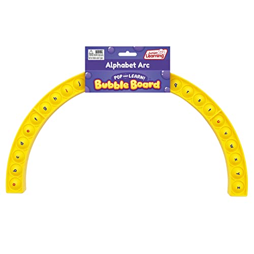 ゲーム盤競り合い 英語 亜米利加 外国で競り合い Junior Learning Alphabet Arc Bubble Board, Double-Sided, Ages 4-7, Letter Recognition, K-2ゲーム盤競り合い 英語 亜米利加 外国で競り合い