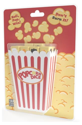 ゲーム盤競り合い 英語 亜米利加 外国で競り合い Van Ryder Games - Popcorn Dice - Interactive Board Game - 2-6 Players, 15 Minute Gameplay - Ideal Family Fun for Game Night, Ages 7+ (English Version)ゲーム盤競り合い 英語 亜米利加 外国で競り合い