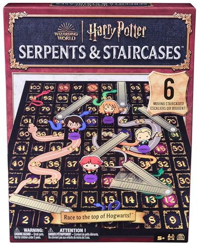 ゲーム盤競り合い 英語 亜米利加 外国で競り合い Spin Master Games, Wizarding World of Harry Potter Serpents \u0026 Staircases Classic Game, Harry Potter Game for Muggles, for Kids \u0026 Family, 1-4 Players, for Ages 5 \u0026 Upゲーム盤競り合い 英語 亜米利加 外国で競り合い