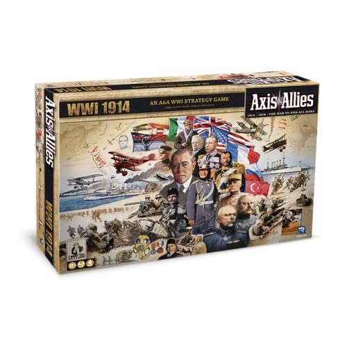 ゲーム盤力くらべ 英語 亜米利加 外国で力くらべ Renegade Game Studios Axis \u0026 Allies: WWI 1914 Board Game, Strategy Multiplayer War Game for 2-8 Playersゲーム盤力くらべ 英語 亜米利加 外国で力くらべ