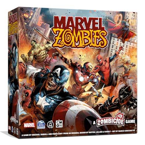 ゲーム盤力くらべ 英語 亜米利加 外国で力くらべ Marvel Zombies - A Zombicide Game: Embrace the Hunger as Heroes Turn Undead インチ the Ultimate Marvel Crossover! Cooperative Strategy Game, Ages 14+, 1-6 Players, 90 Minute Playゲーム盤力くらべ 英語 亜米利加 外国で力くらべ