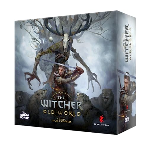 ゲーム盤力くらべ 英語 亜米利加 外国で力くらべ The Witcher Old World Board Game - Competitive Adventure インチ the Monster-Infested Witcher Universe! Strategy Game for Adults, Ages 14+, 1-5 Players, 90-150 Minute Playtime, Maゲーム盤力くらべ 英語 亜米利加 外国で力くらべ