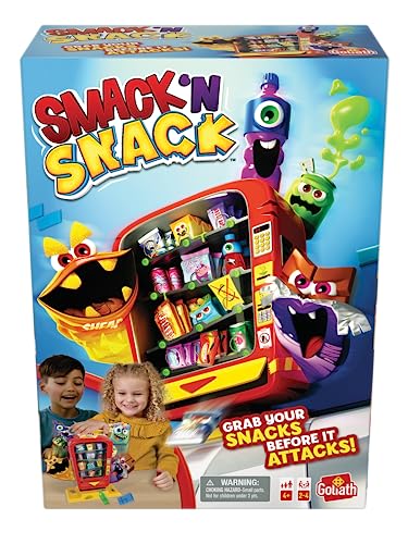 ゲーム盤競り合い 英語 亜米利加 外国で競り合い Goliath Smack \u0027N Snack Game - Collect Snacks from Vending Machine Before Monsters Attack! - Ages 4 and Up, 2-4 Playersゲーム盤競り合い 英語 亜米利加 外国で競り合い