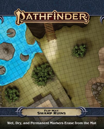 ボードゲーム 英語 アメリカ 海外ゲーム Pathfinder Flip-Mat: Swamp Ruinsボードゲーム 英語 アメリカ 海外ゲーム｜angelica 9,645円