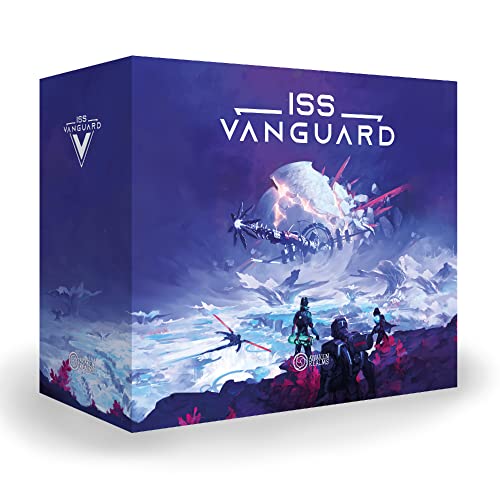 ゲーム盤力くらべ 英語 亜米利加 外国で力くらべ Awaken Realms ISS Vanguard Board Game - Explore Space インチ a Cooperative Sci-Fi Strategy Game, Thrilling Adventure for Teens \u0026 Adults, Ages 14+,1-4 Players, 90-120 Minute Playtゲーム盤力くらべ 英語 亜米利加 外国で力くらべ