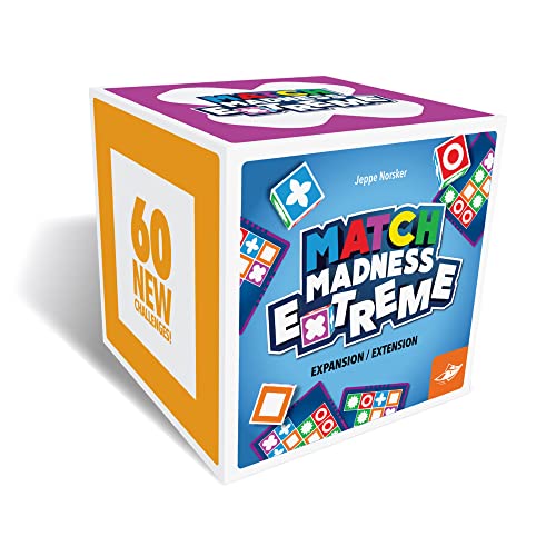 ゲーム盤競り合い 英語 亜米利加 外国で競り合い FoxMind Games: Expansion Pack -Match Madness Extreme Used with Original Match Madness Pattern Matching Puzzle Game, 60 New Challenge Cards, Fast-Paced up to 4 Players, Ages 7ゲーム盤競り合い 英語 亜米利加 外国で競り合い