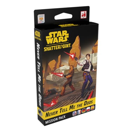 ゲーム盤競り合い 英語 亜米利加 外国で競り合い Atomic Mass Games Star Wars Shatterpoint Never Tell Me The Odds Mission Pack - Tabletop Miniatures Game, Strategy Game for Kids and Adults, Ages 14+, 2 Players, 90 Min Playtiゲーム盤競り合い 英語 亜米利加 外国で競り合い