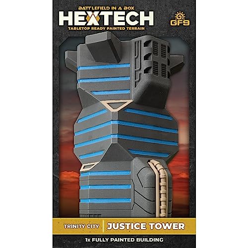 ボードゲーム 英語 アメリカ 海外ゲーム Gale Force Nine - HEXTECH - Trinity City - Justice Towerボードゲーム 英語 アメリカ 海外ゲーム｜angelica