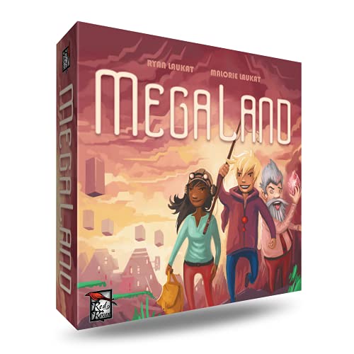 ボードゲーム 英語 アメリカ 海外ゲーム Red Raven Games Megaland, Multi-Coloredボードゲーム 英語 アメリカ 海外ゲーム｜angelica