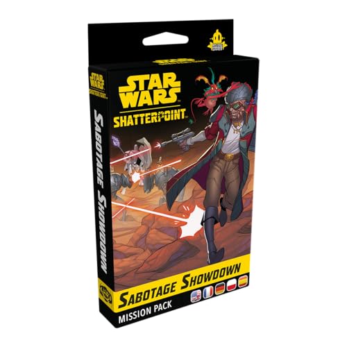 ゲーム盤競り合い 英語 亜米利加 外国で競り合い Star Wars Shatterpoint Sabotage Showdown MISSION PACK - Tabletop Miniatures Game, Strategy Game for Kids and Adults, Ages 14+, 2 Players, 90 Min Playtime, Made by Atomic Massゲーム盤競り合い 英語 亜米利加 外国で競り合い