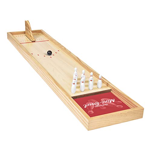 ゲーム盤力くらべ 英語 亜米利加 外国で力くらべ GoSports Mini Wooden Tabletop Bowling Game Set for Kids \u0026 Adults - Includes 1 Bowling Alley Board, 1 Launch Ramp, 2 Mini Bowling Balls, 10 Pins \u0026 Dry Erase Scorecardゲーム盤力くらべ 英語 亜米利加 外国で力くらべ