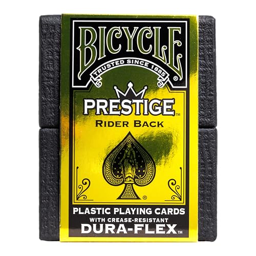 ゲーム盤競り合い 英語 亜米利加 外国で競り合い Bicycle Prestige Waterproof Playing Cards, Black 100% Plastic Deck, Durable Casino Quality Poker Cards for Pool, Beach, Camping \u0026 Party Gamesゲーム盤競り合い 英語 亜米利加 外国で競り合い