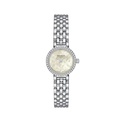 ウオッチ ティソ レディース Tissot Womens Tissot Lovely Round 316L Stainless Steel case with Diamonds Quartz Watches, Grey, Stainless Steel, 6 (T1400096111600)ウオッチ ティソ レディース