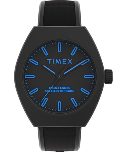 腕時計 タイメックス メンズ Timex Unisex Urban Pop 40mm Watch - Black Strap Black Dial Black Case腕時計 タイメックス メンズ｜angelica