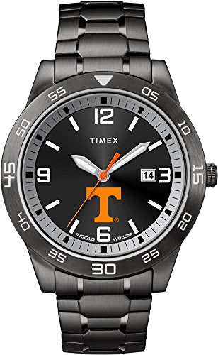 腕時計 タイメックス メンズ Timex Tribute Men's Collegiate Acclaim 42mm Watch ? Tennessee Volunteers with Black Stainless Steel Expansion Band腕時計 タイメックス メンズ｜angelica