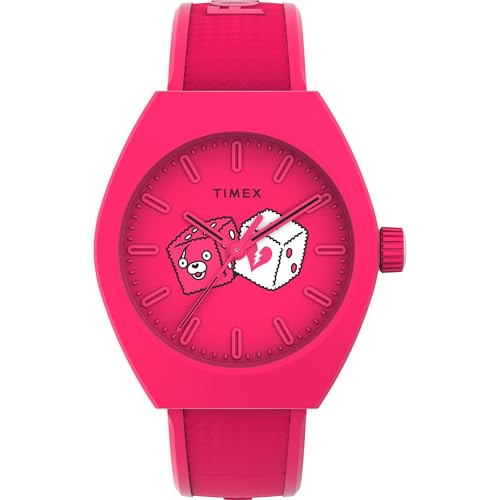 腕時計 タイメックス メンズ Timex Urban Pop x Fortnite? 40mm Bio-TPU Strap Watch腕時計 タイメックス メンズ｜angelica