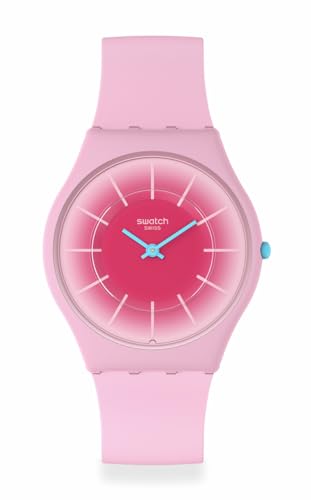 腕時計 スウォッチ メンズ Swatch Skin Classic Biosourced Unisex Watch Casual Polymer Pink Quartz Waterproof Radiantly Pink腕時計 スウォッチ メンズ｜angelica