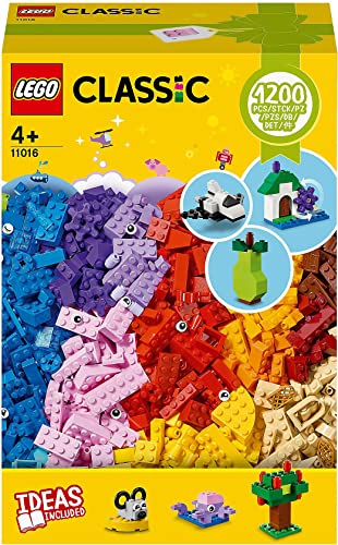 LEGOクラッシク１０６９５、　欧州輸入品、新品（LEGO CLASSIC BUILDING BOX，580pcs)、ブックレット一冊付（組立て説明図55ページ） クラシック レゴ 10695の通販