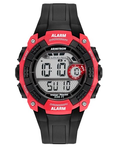 ウオッチ アーミトロン メンズ Armitron Sport Men\u0027s Digital Chronograph Resin Strap Watch, 40-8209ウオッチ アーミトロン メンズ