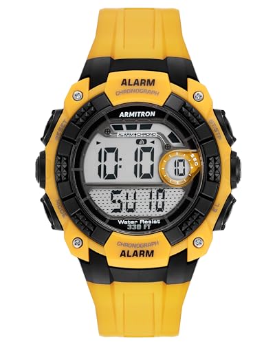 ウオッチ アーミトロン メンズ Armitron Sport Men\u0027s Digital Chronograph Resin Strap Watch, 40-8209ウオッチ アーミトロン メンズ