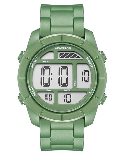 ウオッチ アーミトロン メンズ Armitron Sport Men\u0027s Digital Chronograph Resin Strap Watch, 40/8253ウオッチ アーミトロン メンズ