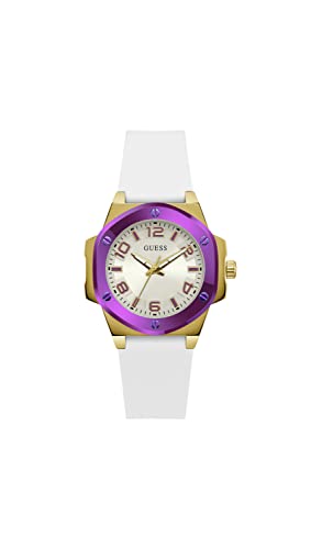 腕時計 ゲス GUESS レディース Guess Ladies 38mm Watch - White Strap White Dial Two-Tone Case腕時計 ゲス GUESS レディース|angelica
