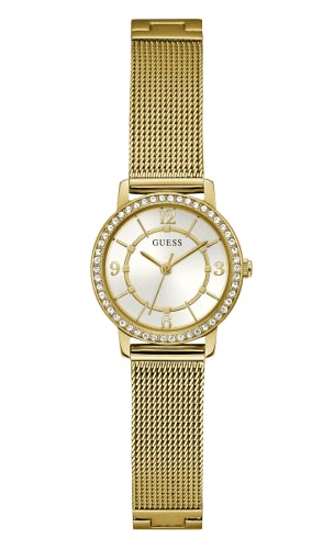 ウォッチ ゲス GUESS レディース Guess Ladies 28粍 Watch - Gold Tone Bracelet White Dial Gold Tone Caseウォッチ ゲス GUESS レディース